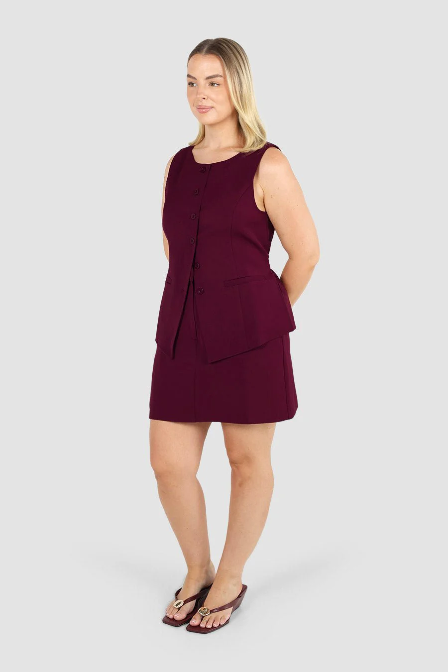 SOREVA SKORT WINE - Image 3
