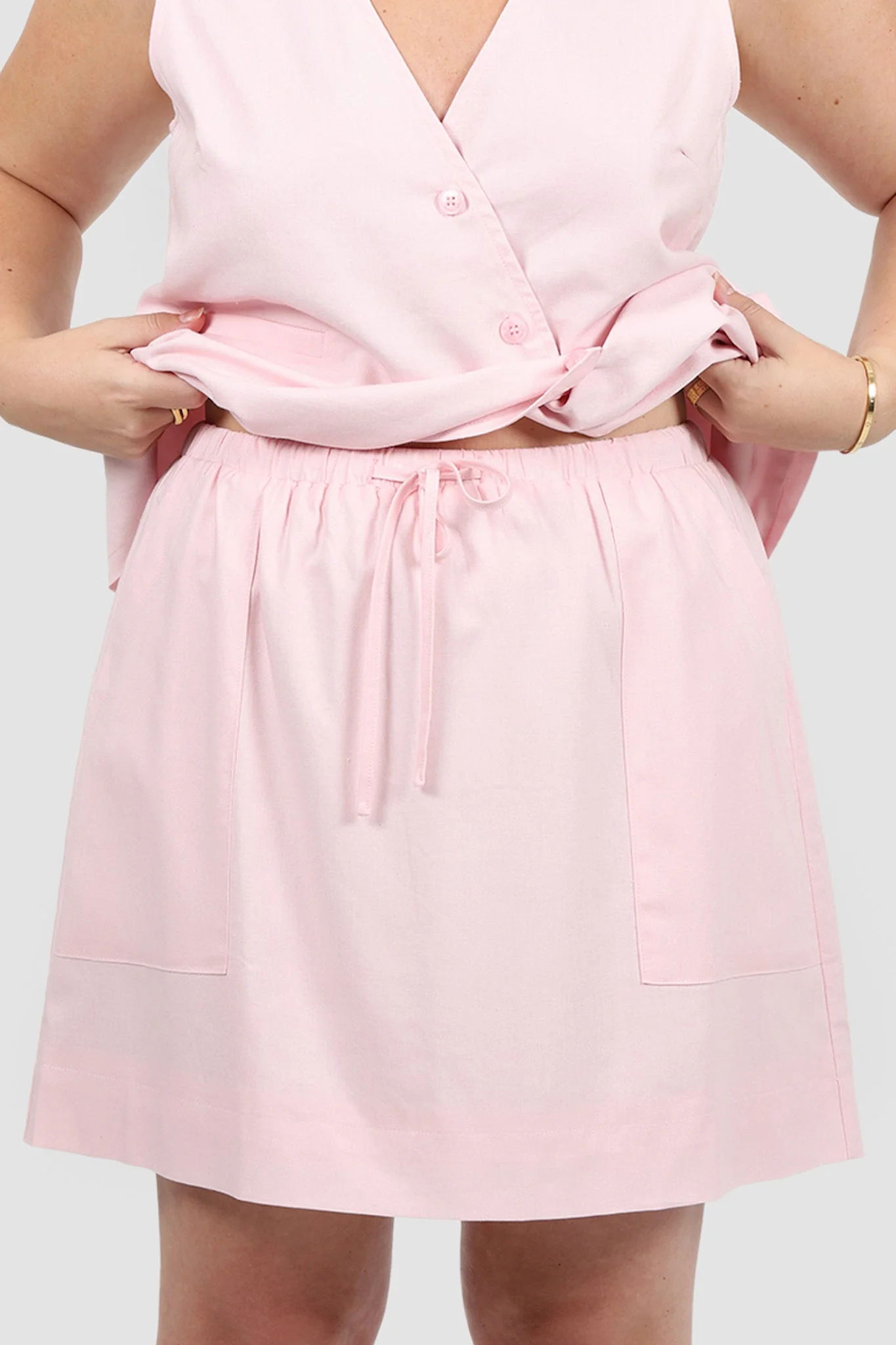 TORIA SKIRT BALLERINA PINK - Image 3