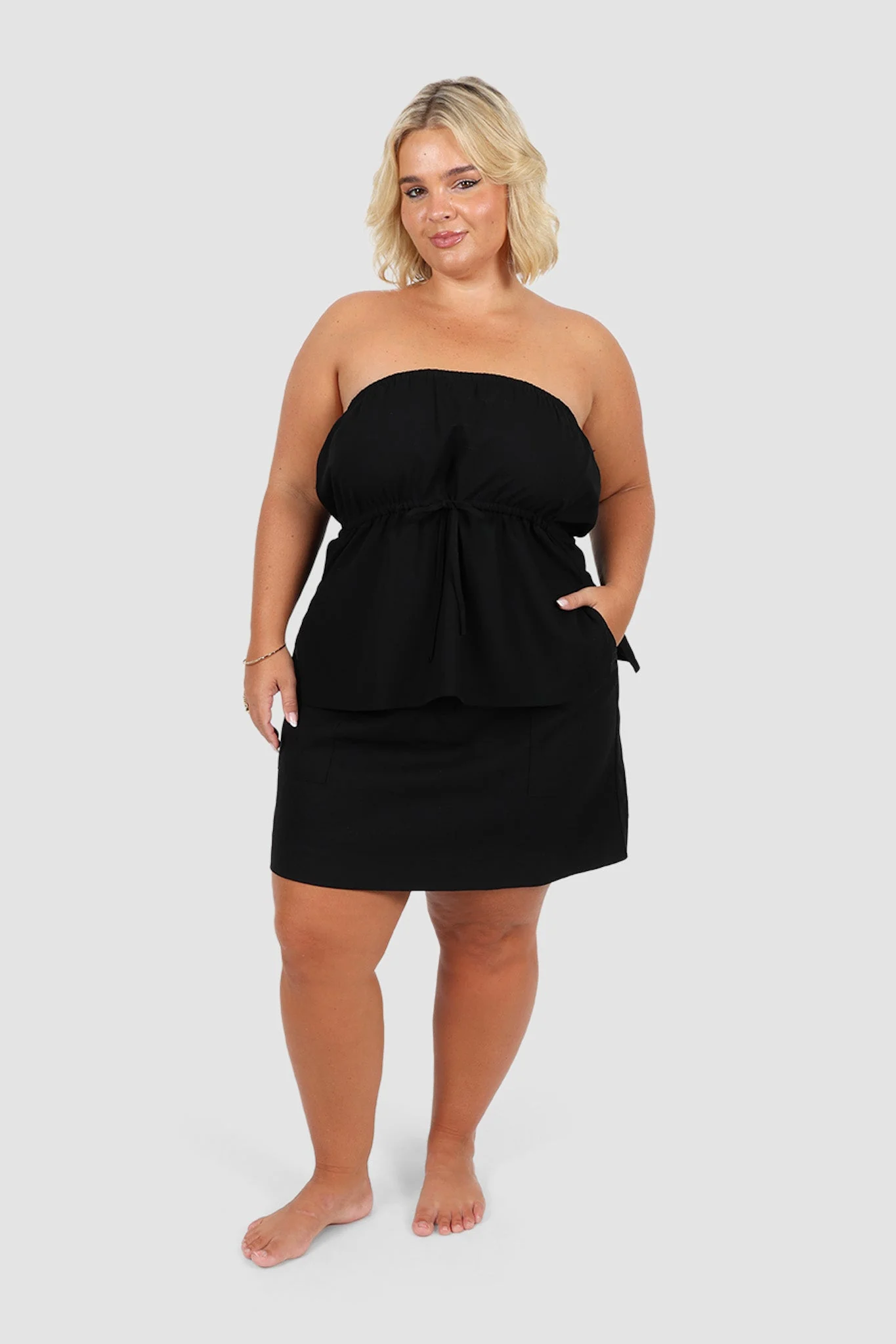 TORIA SKIRT BLACK - Image 8