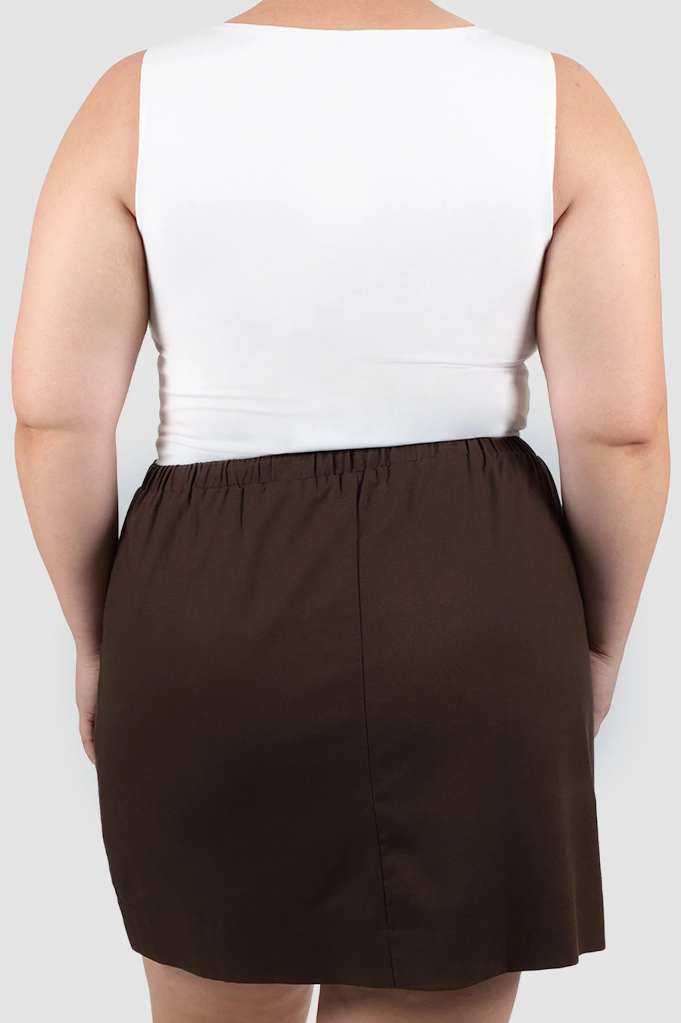 TORIA SKIRT ESPRESSO - Image 9