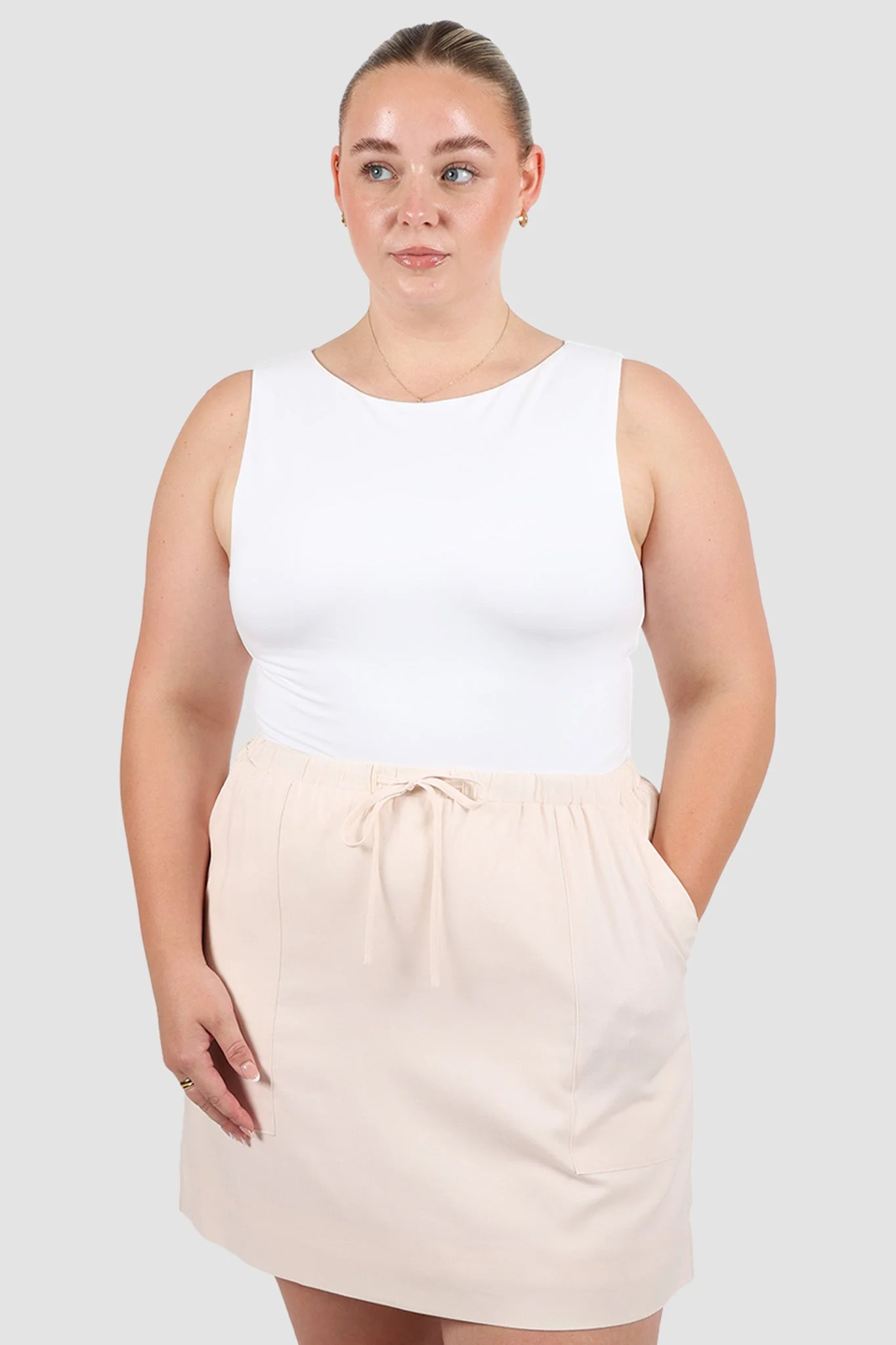 TORIA SKIRT NEUTRAL - Image 5