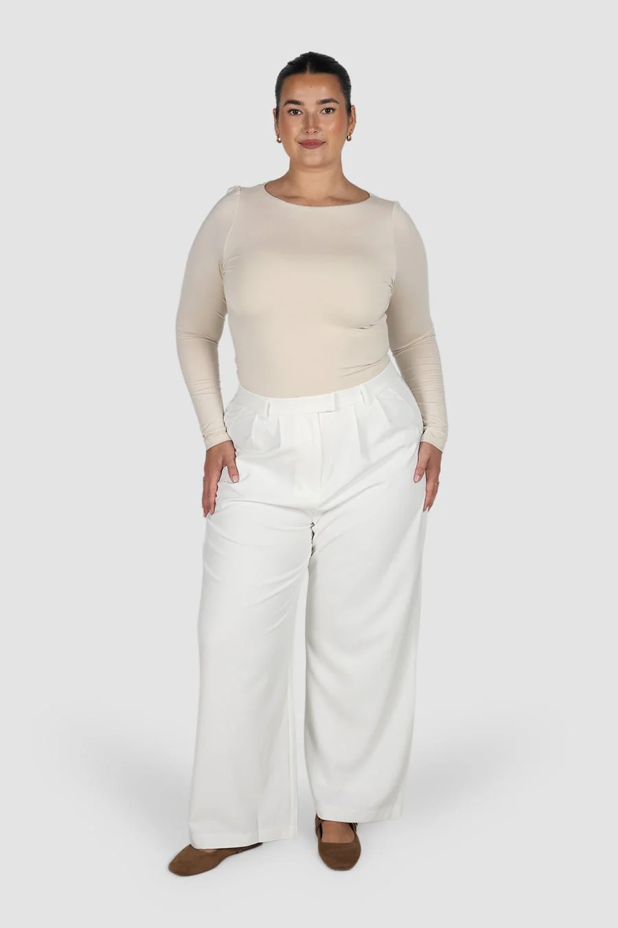 ULTRASOFT ORLA TOP BEIGE - Image 2