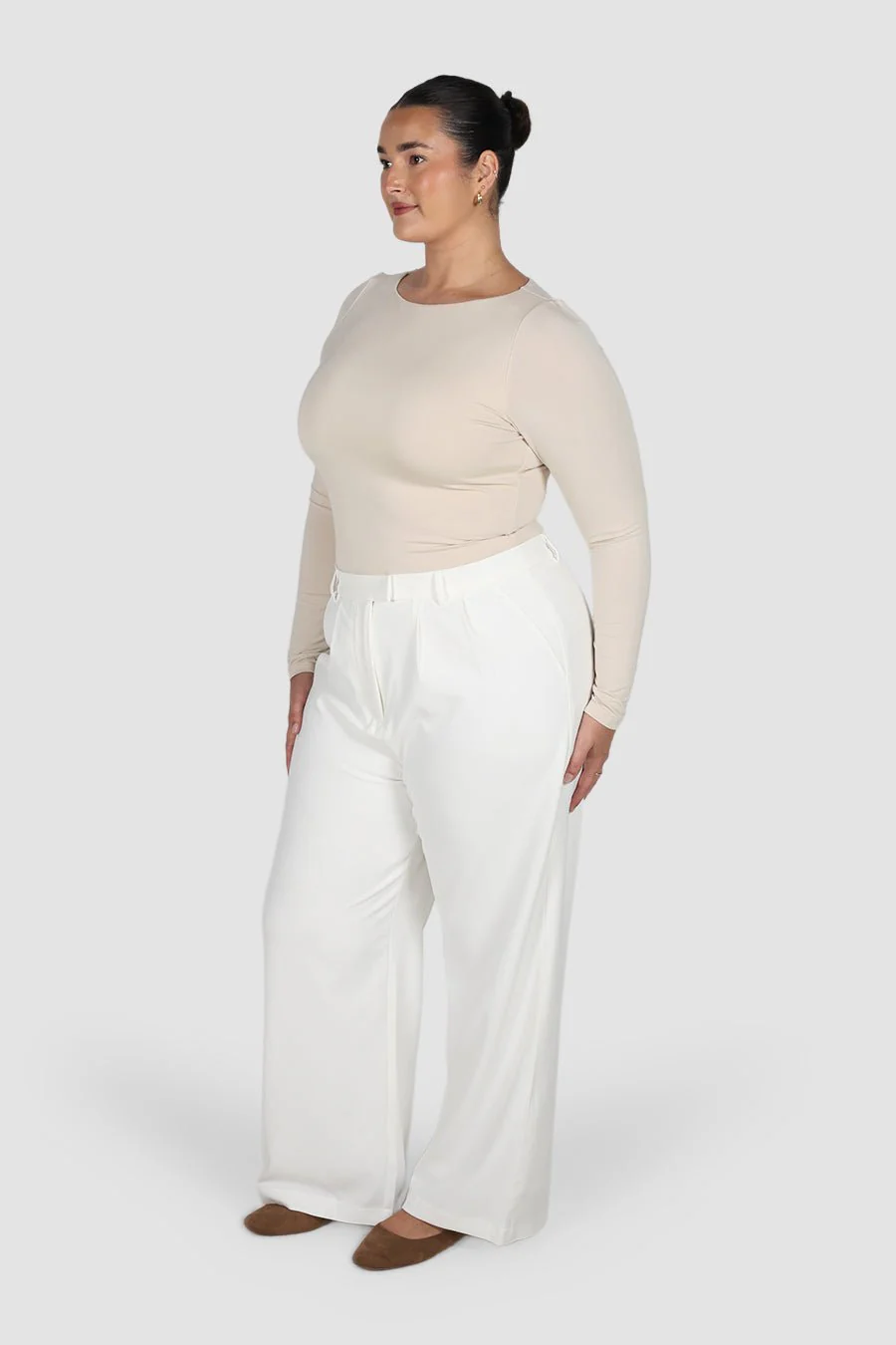 ULTRASOFT ORLA TOP BEIGE - Image 3