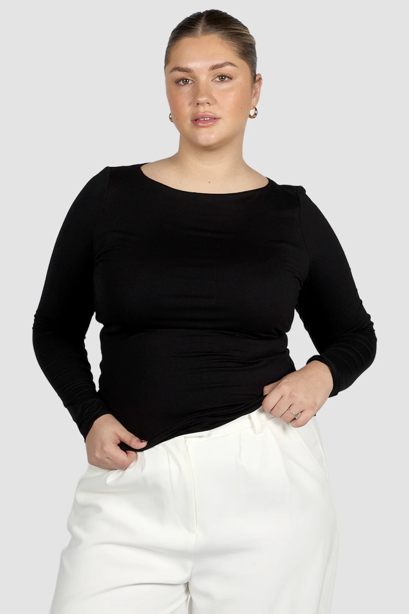 ULTRASOFT ORLA TOP BLACK