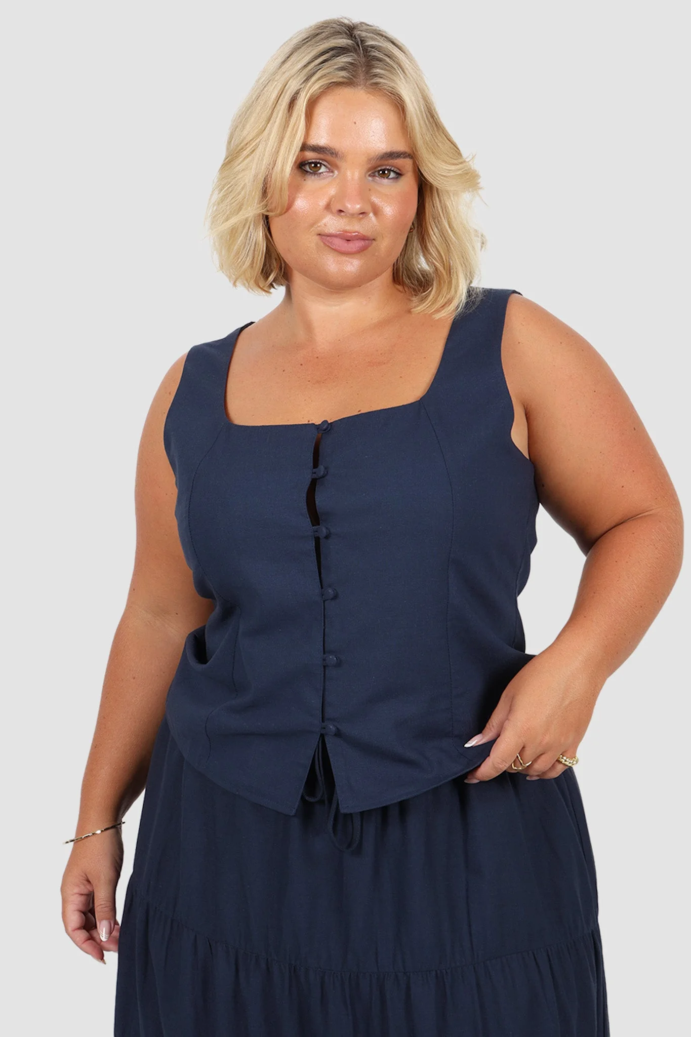 VALENA TOP NAVY - Image 2