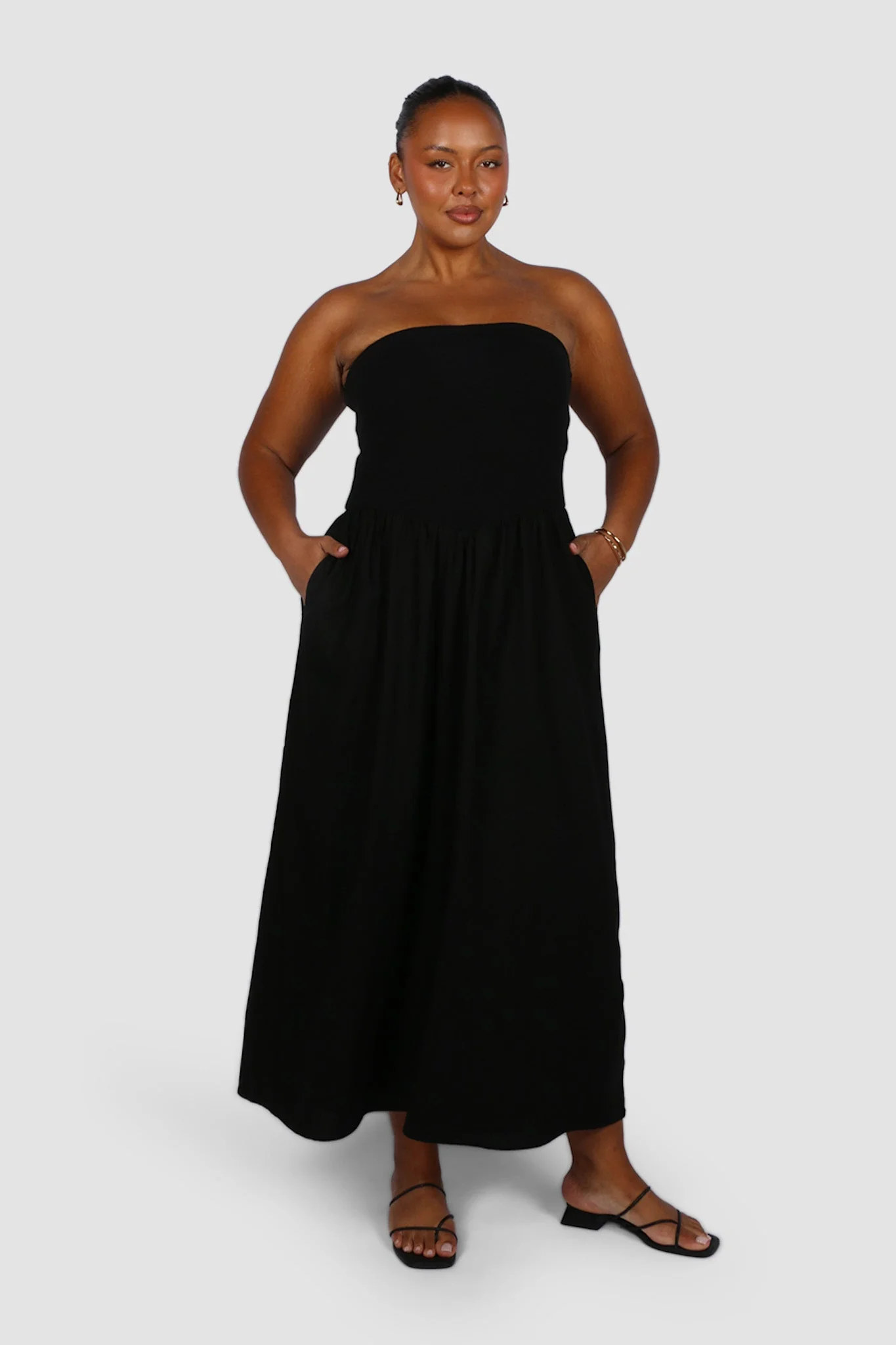 VELLA DRESS BLACK - Image 5
