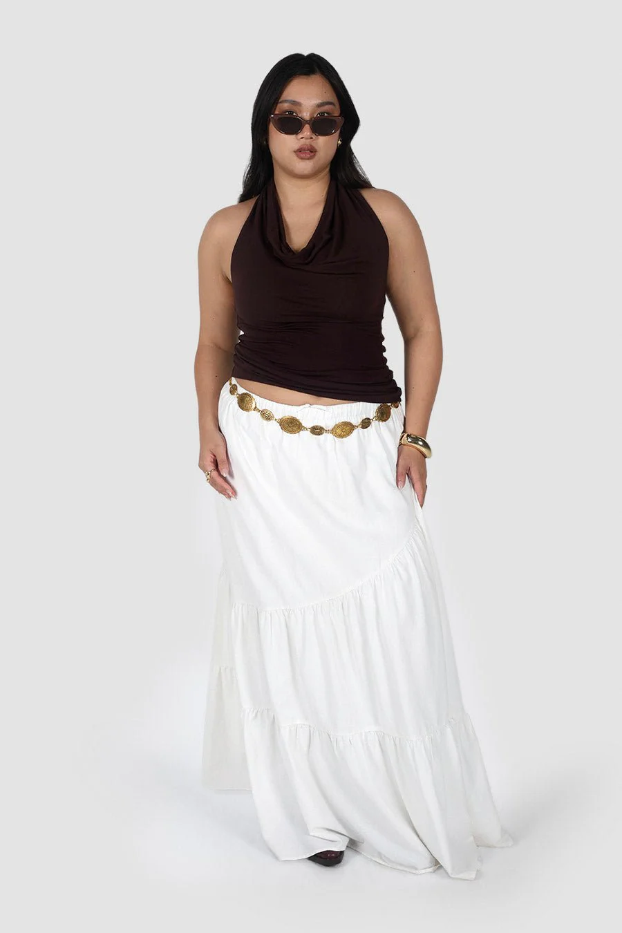 VIVA HALTER TOP DEEP ESPRESSO - Image 4