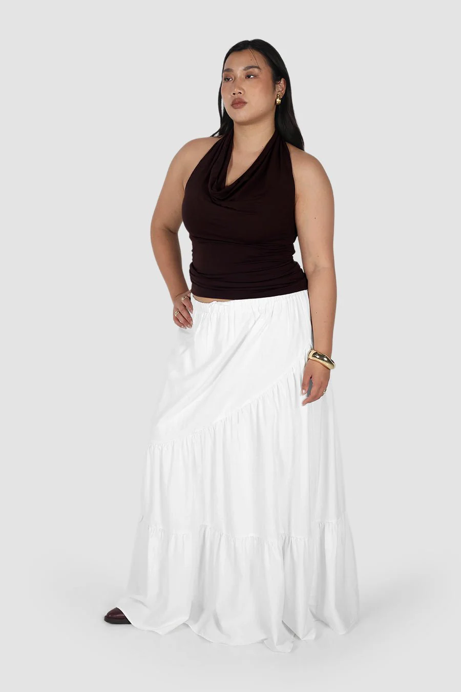 VIVA HALTER TOP DEEP ESPRESSO - Image 6