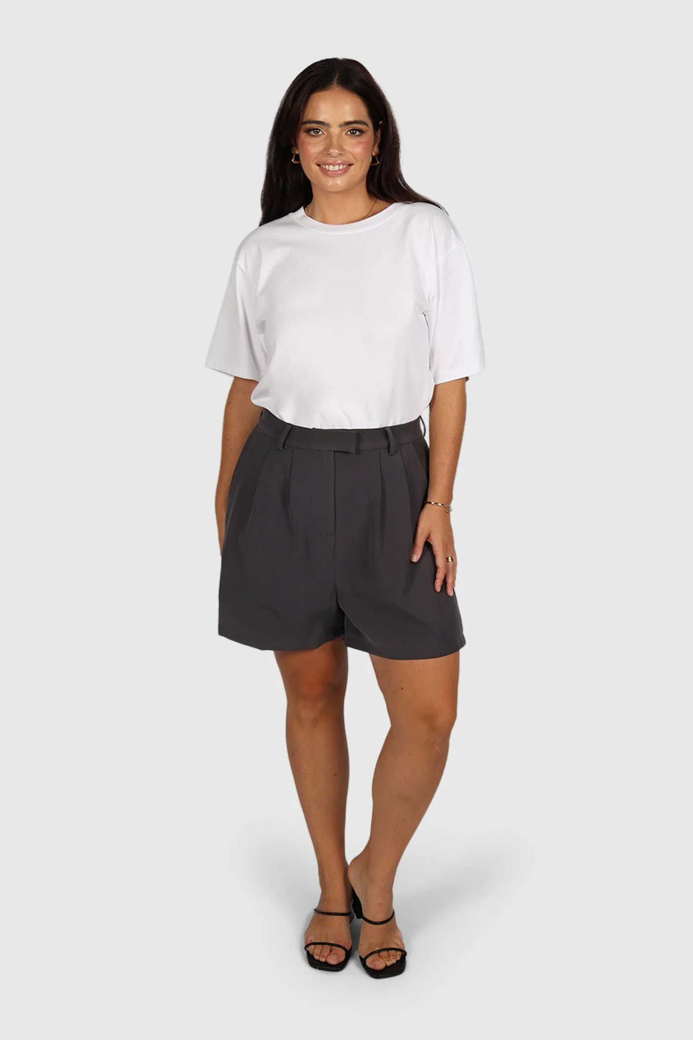 WYATT SHORT DEEP CHARCOAL - Image 6