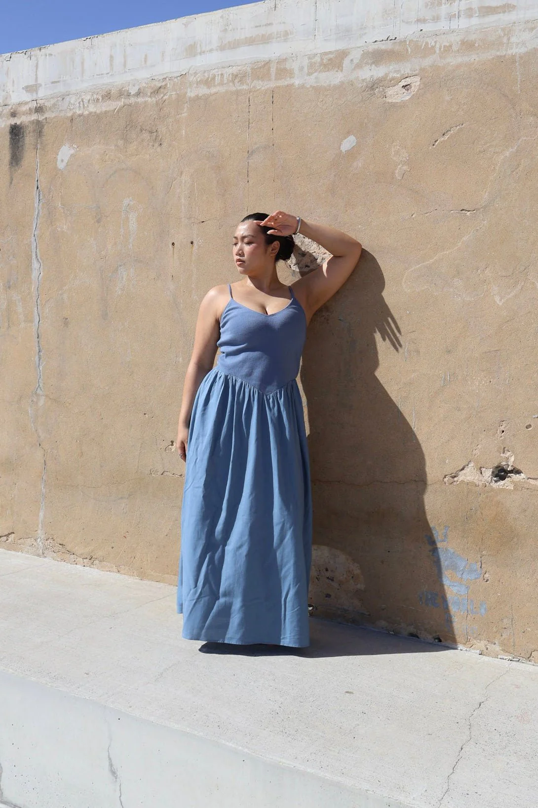 YARA DRESS BLUE - Image 10
