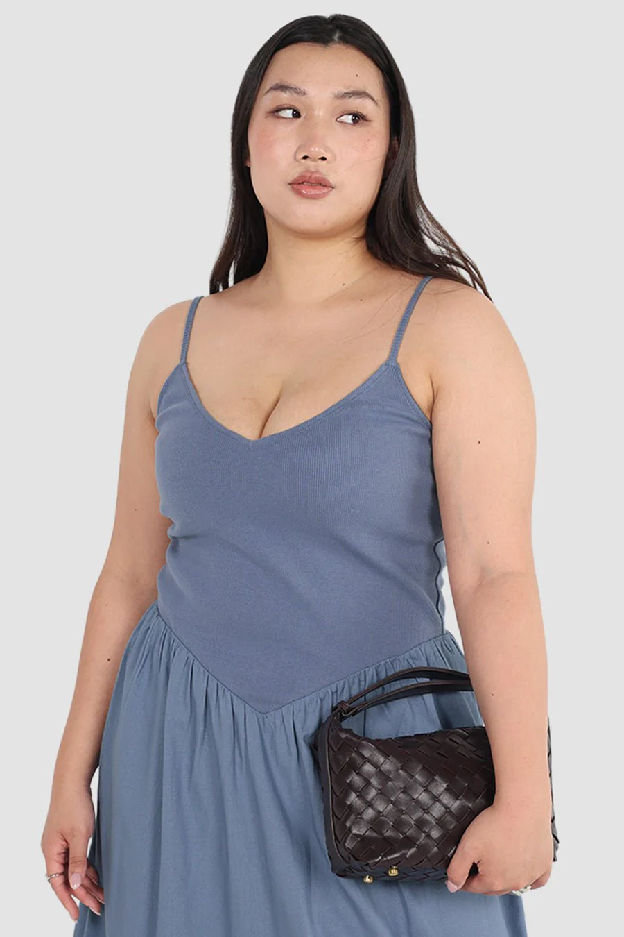 YARA DRESS BLUE - Image 8