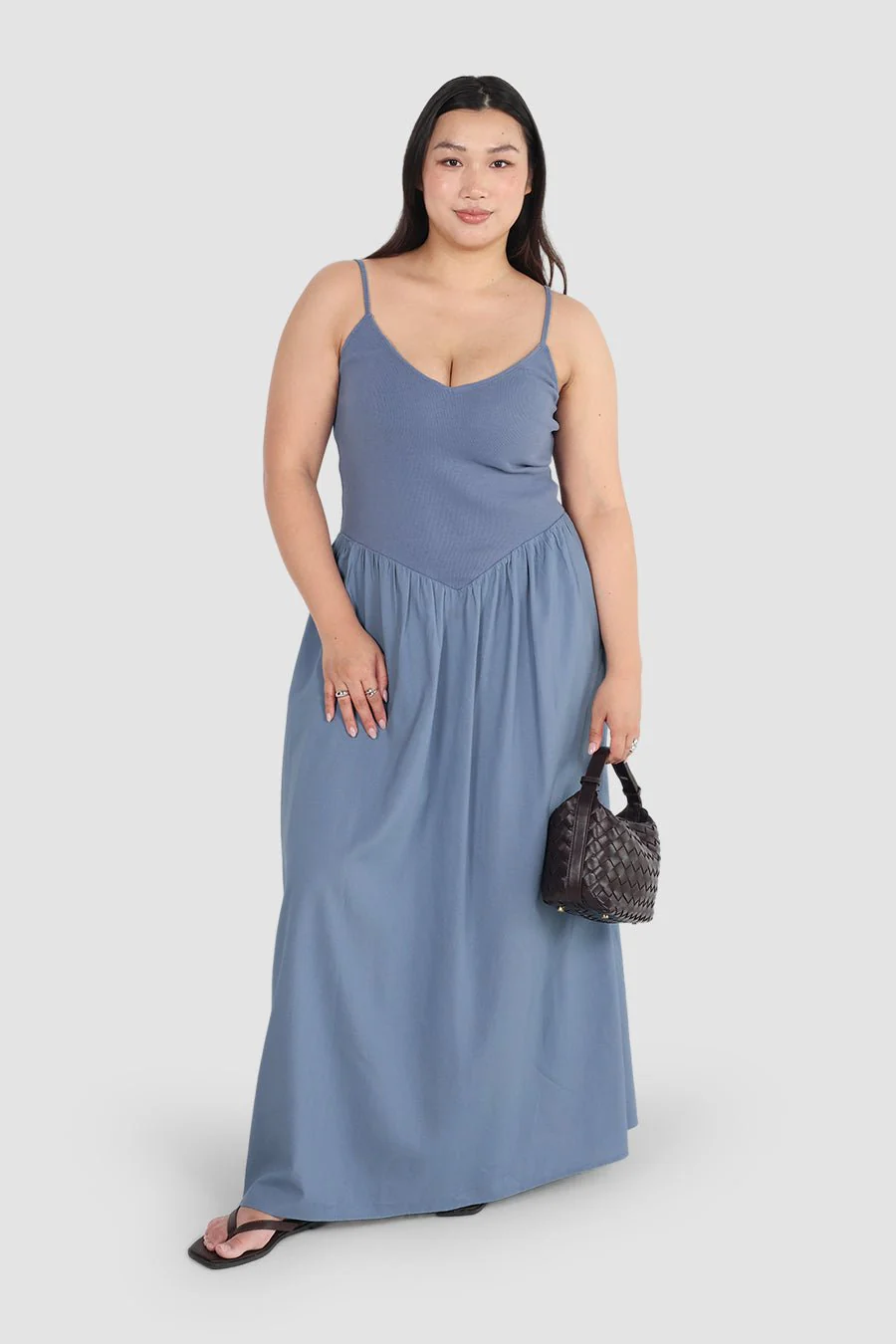 YARA DRESS BLUE - Image 9