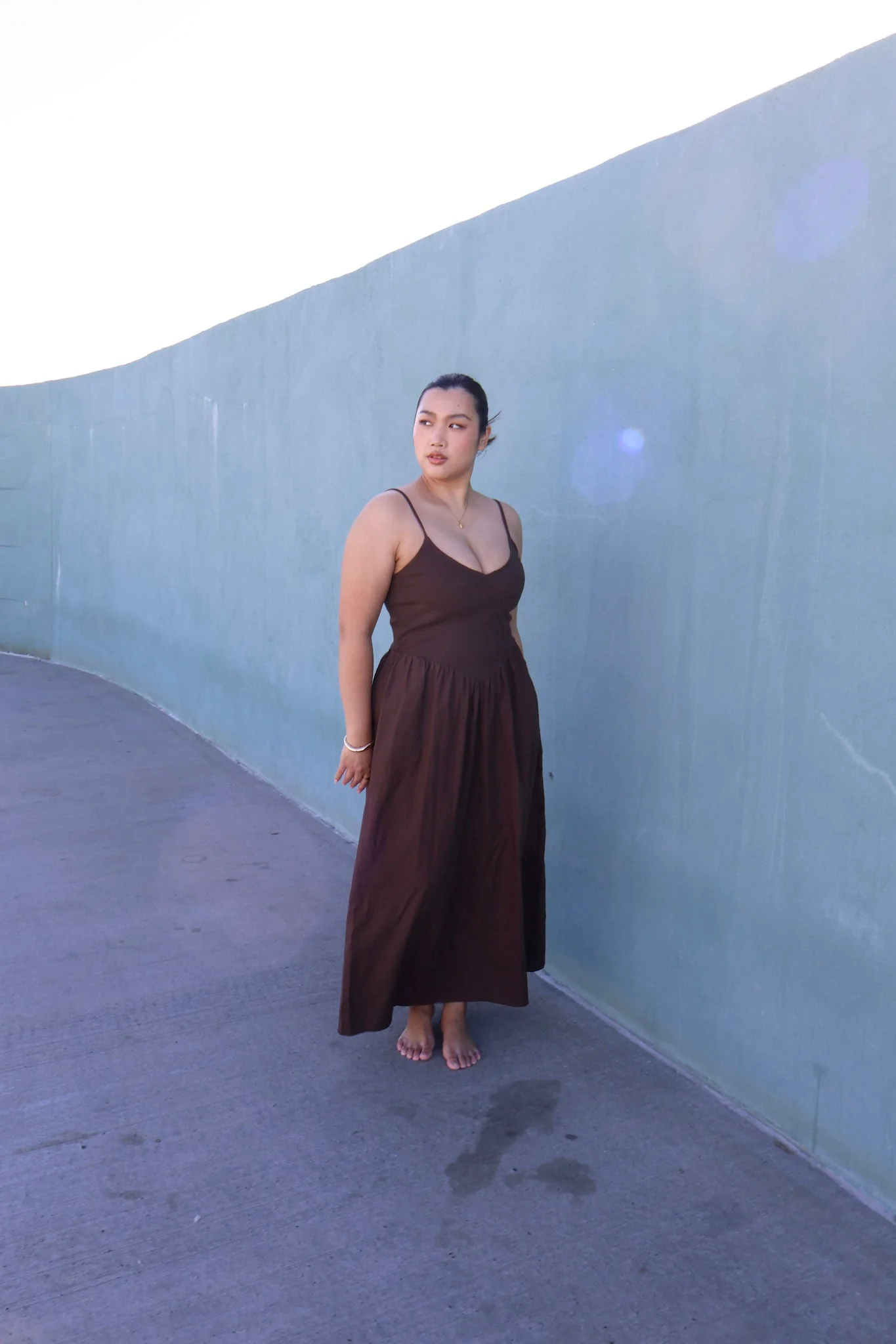 YARA DRESS ESPRESSO - Image 3