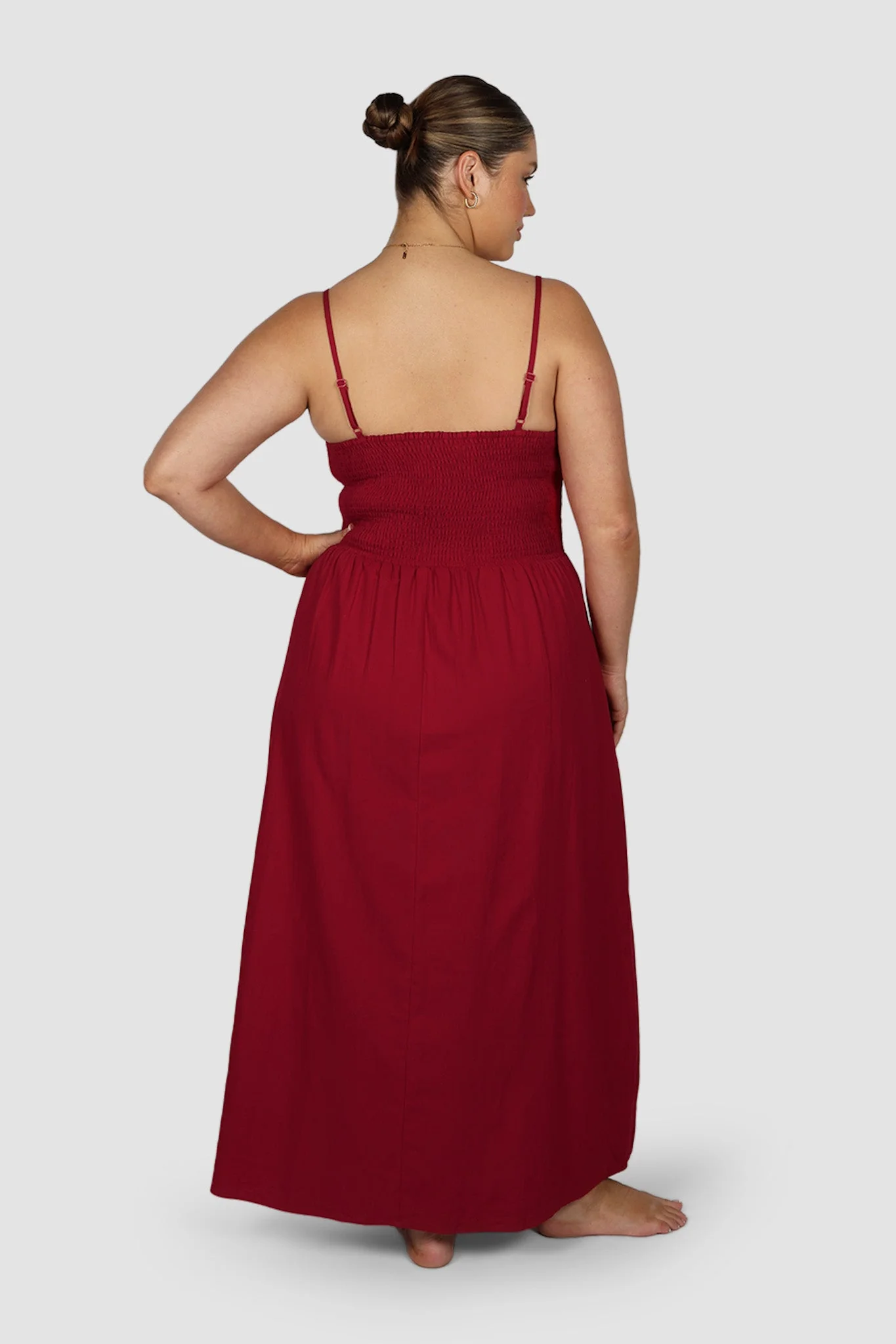 YARA DRESS RED - Image 3