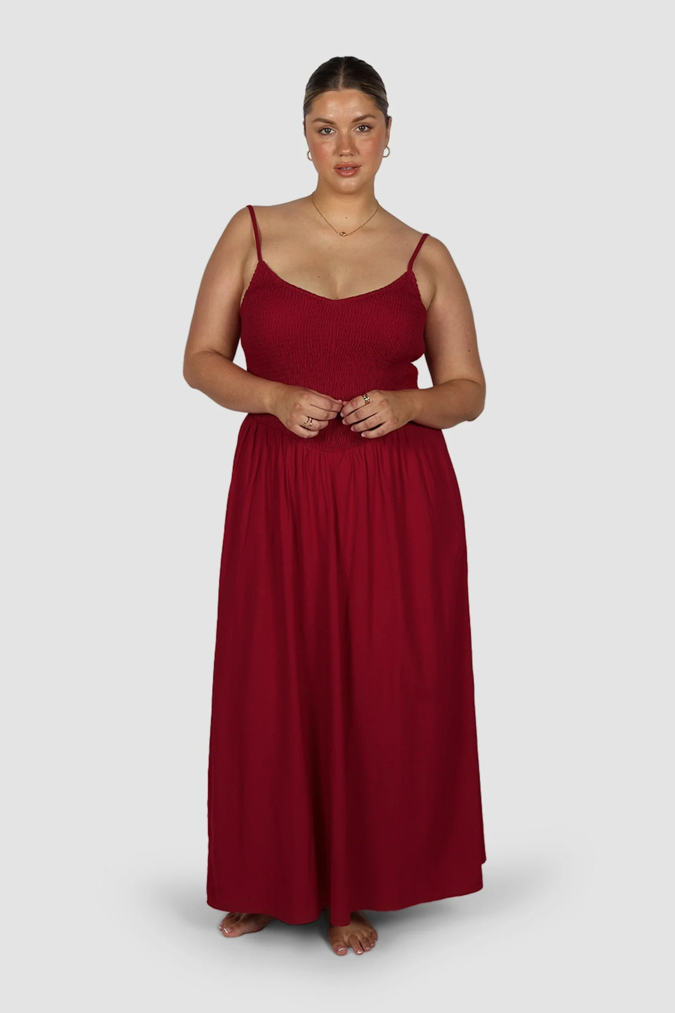YARA DRESS RED - Image 4