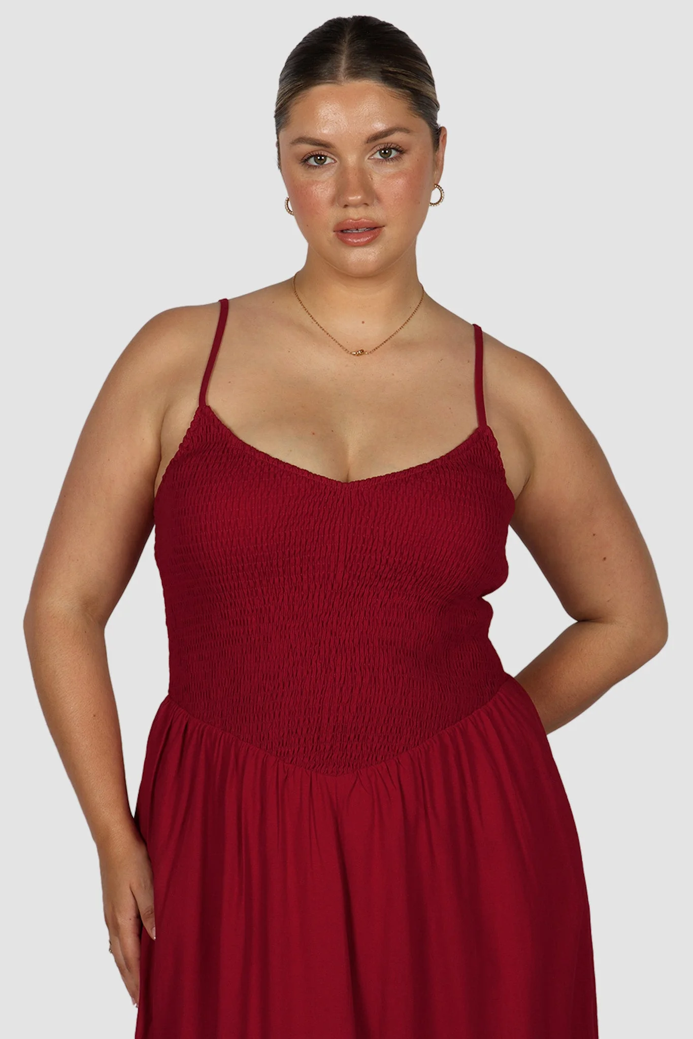 YARA DRESS RED - Image 5