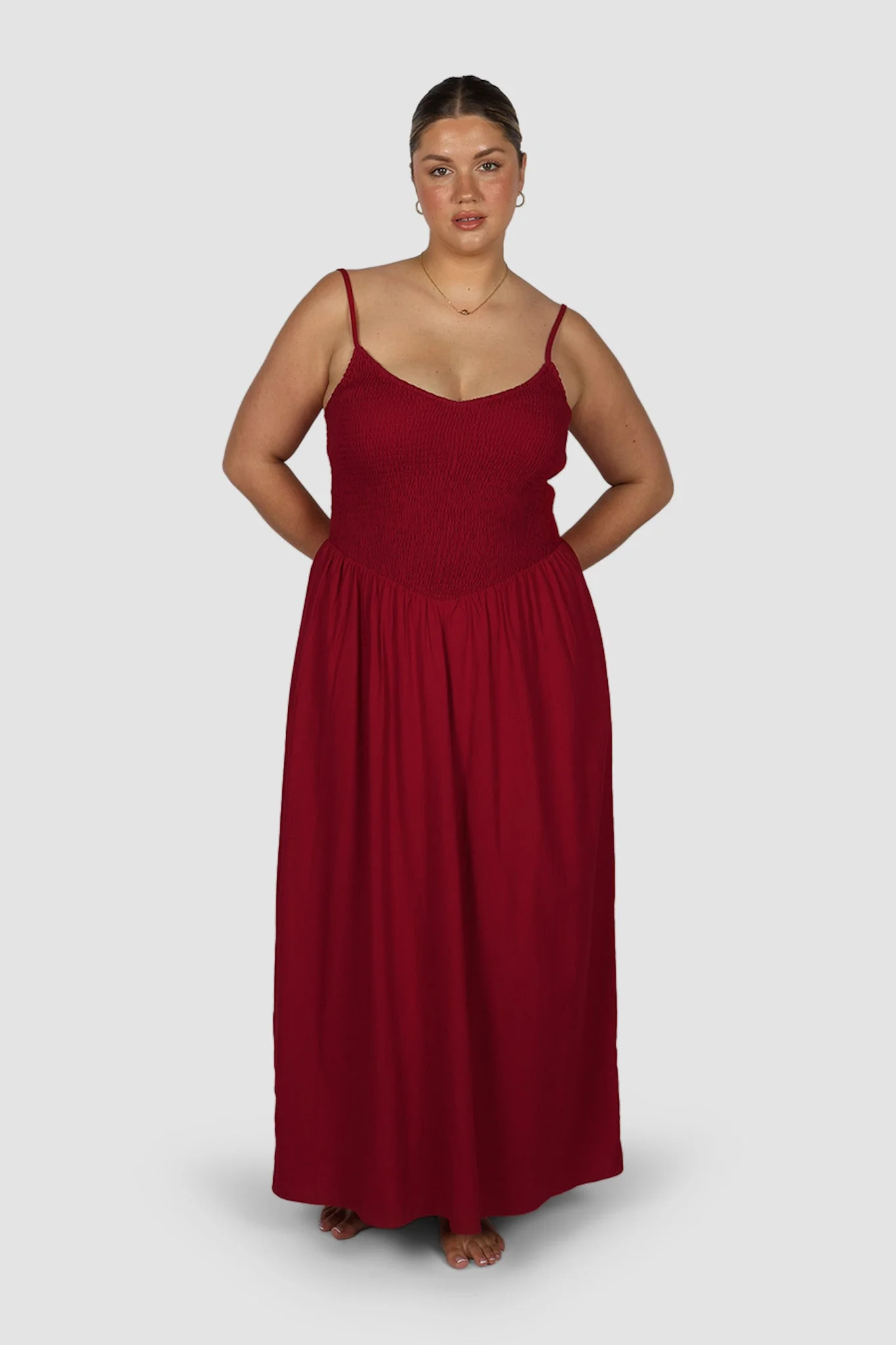 YARA DRESS RED - Image 9