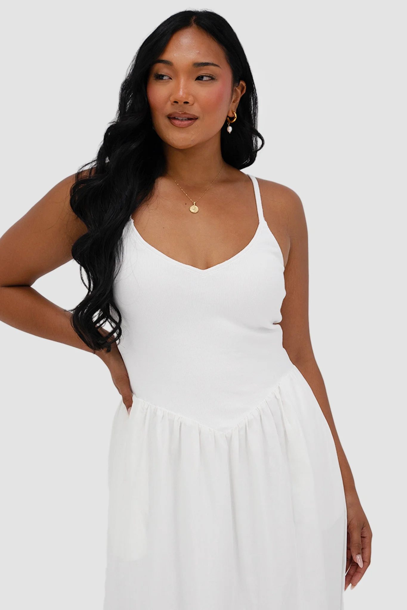 YARA DRESS WHITE - Image 10
