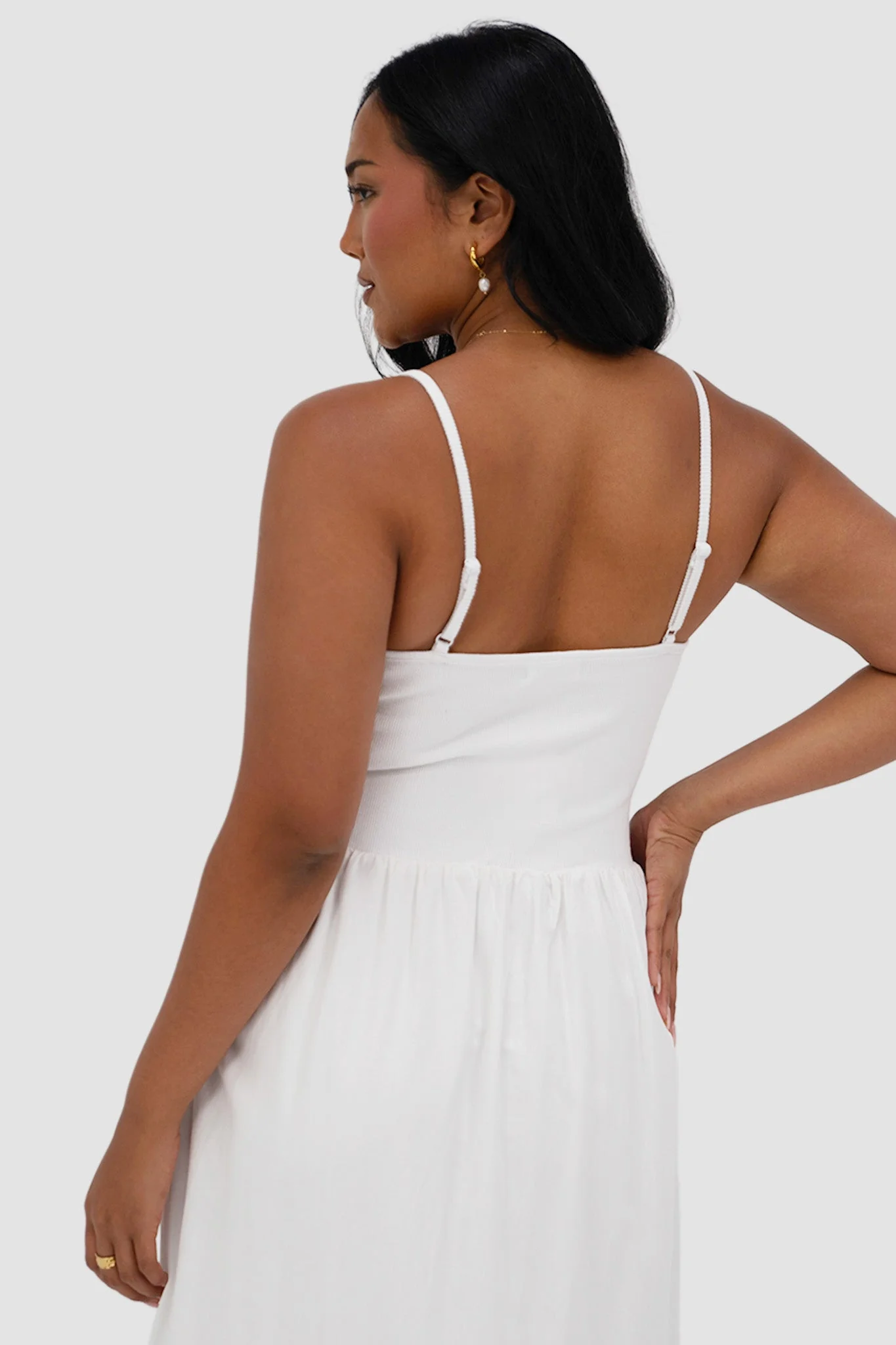 YARA DRESS WHITE - Image 11