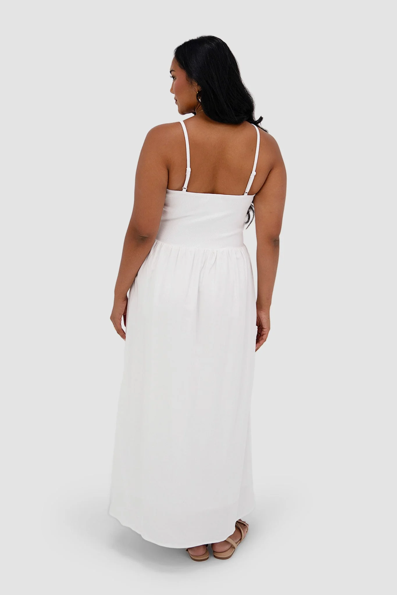 YARA DRESS WHITE - Image 4