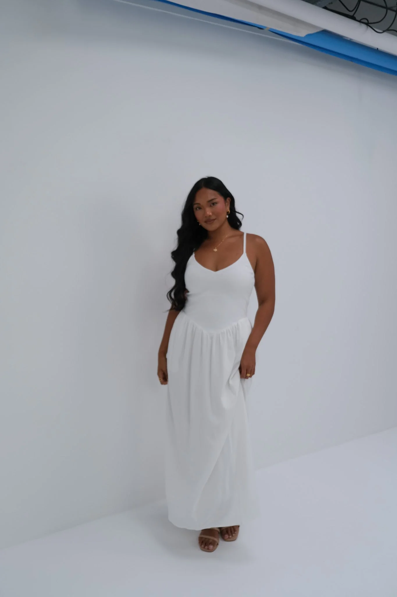 YARA DRESS WHITE - Image 8