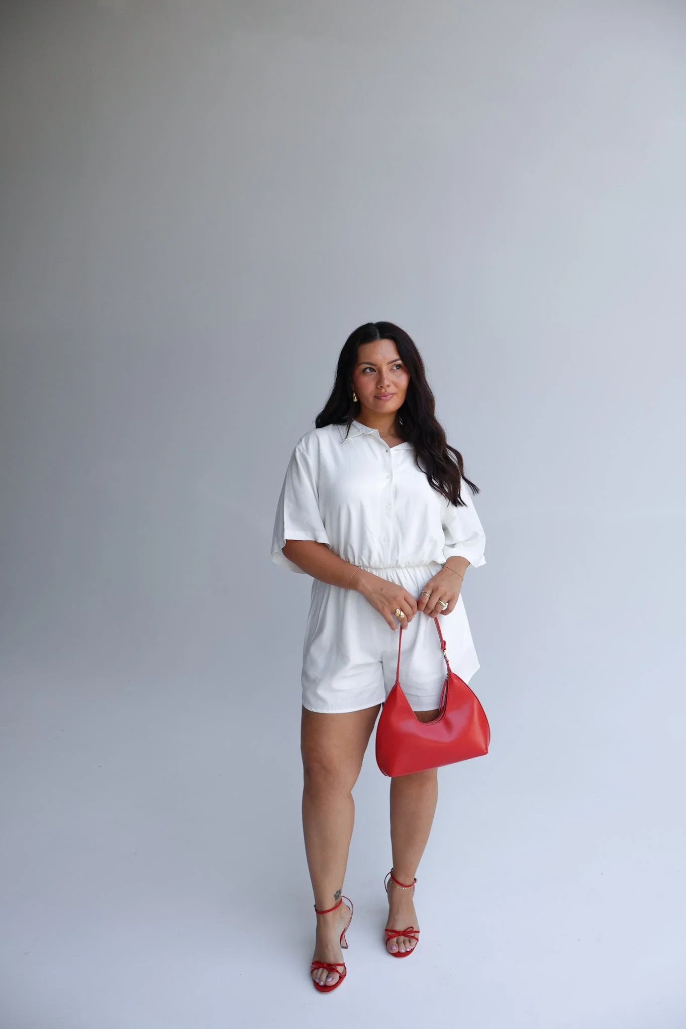 ZEPHYR LINEN PLAYSUIT WHITE - Image 5