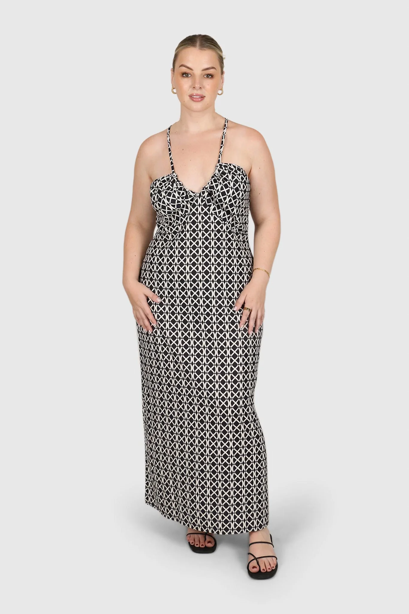 ZINNA DRESS GEO - Image 3
